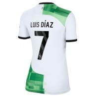 Maglie da calcio Liverpool Luis Diaz #7 Seconda Maglia Femminile 2023-24 Manica Corta